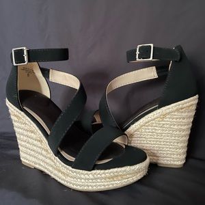 Harlow Strappy Wedge Espadrille Sandal